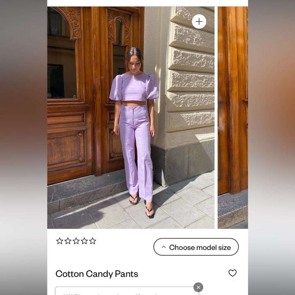 Djerf Avenue Cotton Candy Pants Small